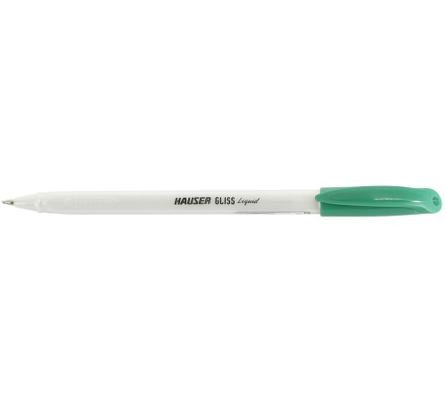 Шариковая ручка Hauser Gliss Pearl, пластик, цвет зеленый