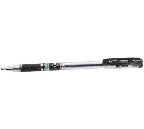 Шариковая ручка Hauser Turbo, пластик, цвет черный