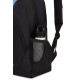 Рюкзак SWISSGEAR, чёрный/голубой, полиэстер 420D, 32х14х45 см, 20 л