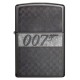 Зажигалка ZIPPO James Bond 007™ с покрытием Black Ice®, латунь/сталь, чёрная, глянцевая, 38x13x57 мм