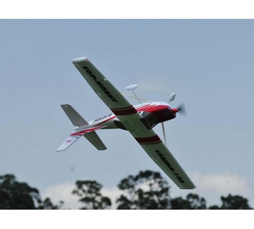 Р/У самолет Top RC Cessna 182 400 class красная 965мм PNP