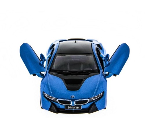 Машина Kinsmart BMW i8 инерция (1/12шт.) 1:36 б/к