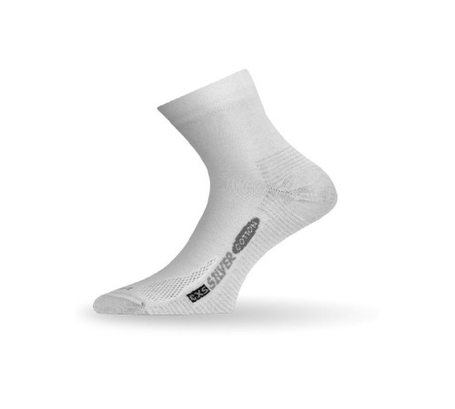 Носки Lasting  CXS 001, cotton+polyamide, белый, размер M , CXS001M