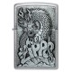 Зажигалка ZIPPO Classic с покрытием Brushed Chrome, латунь/сталь, серебристая, 38x13x57 мм