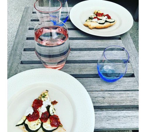Графин Markthomas Double Bend Carafe Blue