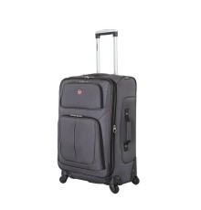Чемодан WENGER SION, серый, полиэстер 750x750D добби, 41x26x70 см, 56 л