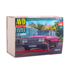 Сборная модель AVD Легковой автомобиль  24-16, 1/43
