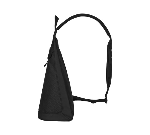 Рюкзак с одним плечевым ремнём VICTORINOX Altmont Original, чёрный, нейлон, 25x14x43 см, 7 л