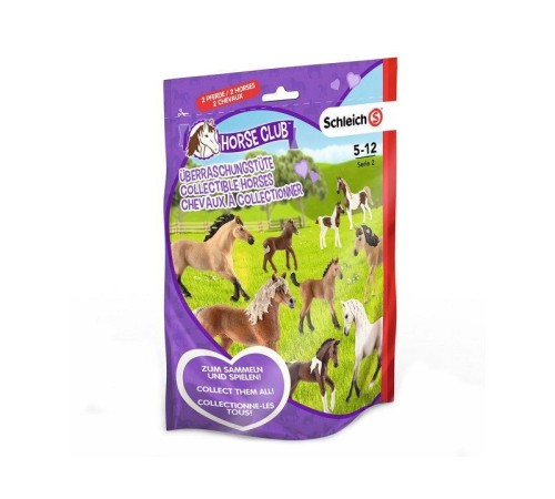 Фигурка Schleich Пакетик-сюрприз с 2 фигурками Horse Club Serie 2