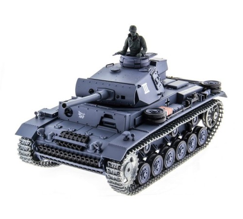 Радиоуправляемый танк Heng Long  Panzer III type L Professional V7.0  2.4G 1/16 RTR