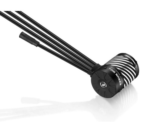 Бесколлекторный мотор Hobbywing EZRUN-3652SD-5400KV-BLACK-G3 (3.175/15мм, 1/10) бессенсорный