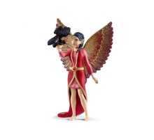 Фигурка Schleich Эльф Нурай с вороном Мунин
