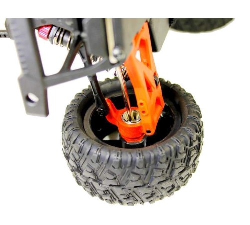 Радиоуправляемый монстр Remo Hobby SMAX Brushless UPGRADE (красный) 4WD 2.4G 1/16 RTR