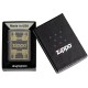 Зажигалка ZIPPO с покрытием Iron Stone, латунь/сталь, серая, матовая, 38x13x57 мм
