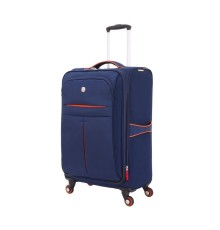 Чемодан WENGER AROSA, синий, полиэстер 750x750D добби, 40 x 24 x 70 см, 48 л