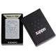 Зажигалка ZIPPO Skull Design с покрытием Satin Chrome, латунь/сталь, серебристая, 38x13x57 мм