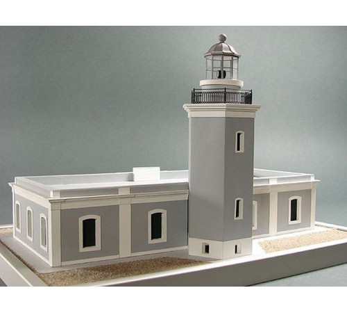 Сборная картонная модель Shipyard маяк Lighthouse Los Morrillos (№30), 1/72