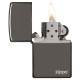 Зажигалка ZIPPO Classic с покрытием Black Ice®, латунь/сталь, чёрная, глянцевая, 38x13x57 мм