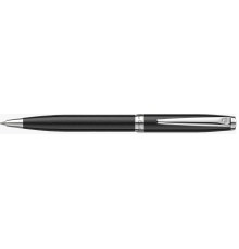 Ручка шариковая Pierre Cardin LEO 750. Цвет - черный.Упаковка Е-2.