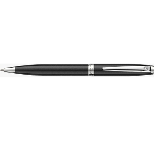 Ручка шариковая Pierre Cardin LEO 750. Цвет - черный.Упаковка Е-2.