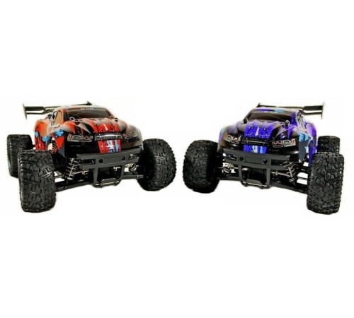 Радиоуправляемая трагги Remo Hobby S EVO-R Brushless (синяя) 4WD 2.4G 1/16 RTR