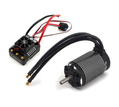 Бесколлекторная бессенсорная система Hobbywing COMBO-MAX6-5687/1100KV (160A, 1/6) влагозащита