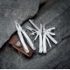 Мультитул VICTORINOX SwissTool Spirit XC, 105 мм, 26 функций, в кожаным чехле с вращающейся клипсой