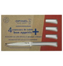 Набор столовых ножей Opinel, полимерная ручка, нерж, сталь, кор. 001904
