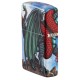 Зажигалка Zippo Dragon с покрытием White Matte, латунь/сталь, разноцветная, матовая, 38x13x57 мм
