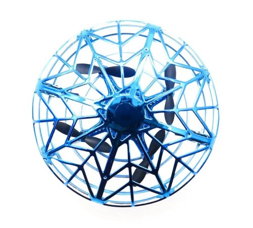 Квадрокоптер Flytec H05 Летающая тарелка, 12 см, свет, управление рукой