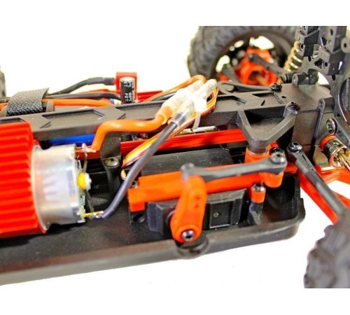 Радиоуправляемая трагги Remo Hobby S EVO-R UPGRADE (синяя) 4WD 2.4G 1/16 RTR