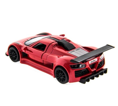 Машина Kinsmart Gumpert Apollo Sport 2010 инерция (1/12шт.) 1:36  б/к