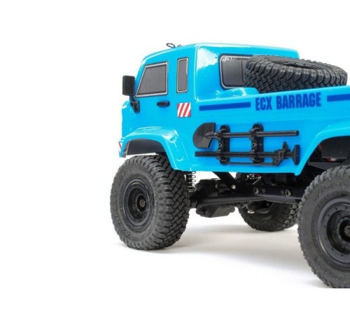 Краулер ECX 1:24 Scaler Crawler Barrage UV 4WD, электро, RTR (синий)