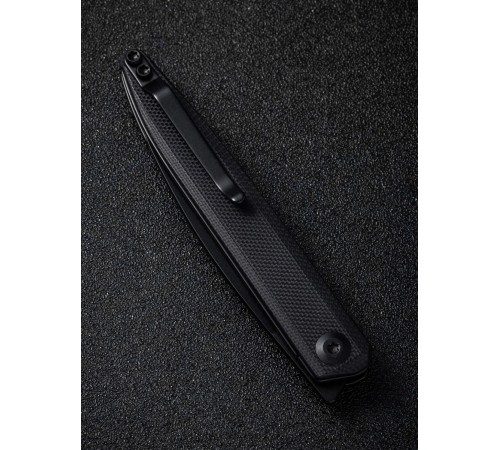 Складной нож SENCUT Jubil D2 Steel Black Handle G10 Black