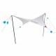 Тент Naturehike Rhombus NH19TM003 150D / Silver Coated  402*268 см для кемпинга, серый, 6927595738085