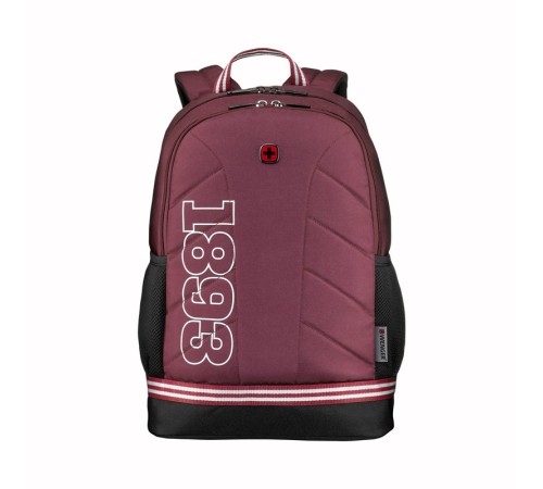 Рюкзак WENGER Collegiate Quadma 16”, красный, 100% полиэстер, 33х17х43 см, 22 л