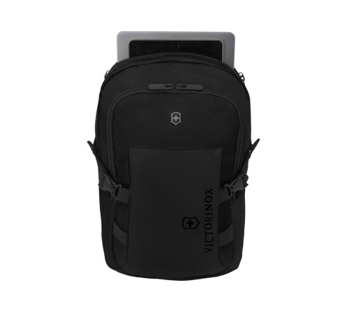 Рюкзак VICTORINOX VX Sport Evo Compact Backpack, чёрный, полиэстер, 31x18x45 см, 20 л