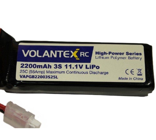Аккумулятор Li-Po 2200mAh, 11,1V XT60 для катера Volantex RC Vector SR65