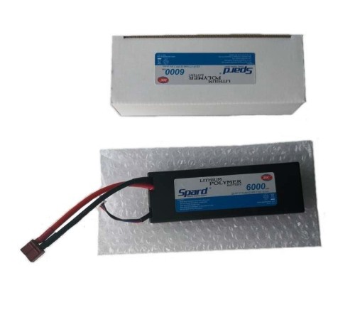 Аккумулятор Li-Po Spard 8000mAh, 7,4V, 25C, T‐plug для Remo Hobby и Himoto 1/10, 1/8