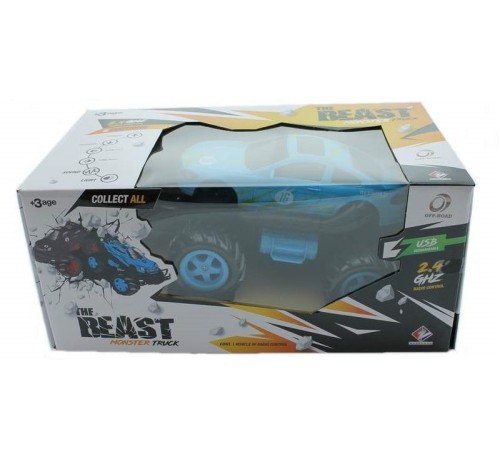 Р/У внедорожник Monstre Truck BMW 6 в ассортименте 1/16 + свет + звук