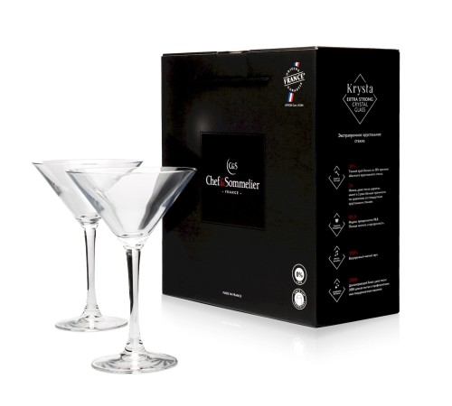 Бокалы для вермутов Chef&Sommelier Cabernet 210 мл. / 2 шт. в п/у.