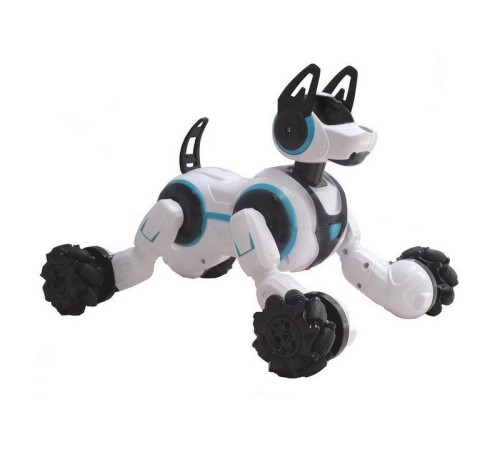 Робот собака-перевертыш SYRCAR 666-800A Stunt Dog с пультом в виде наручных часов