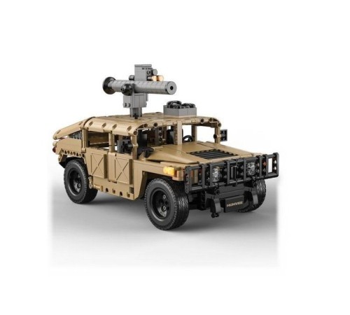 Радиоуправляемый конструктор CADA военный бронированный автомобиль HumVee (628 деталей)