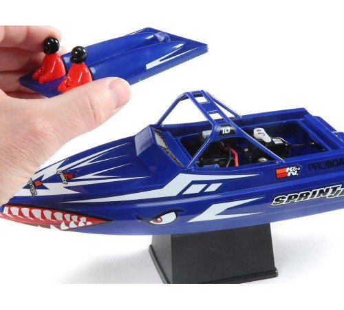 Радиоуправляемый катер ProBoat Sprintjet 9-inch Self-Right Jet Boat (синий) RTR