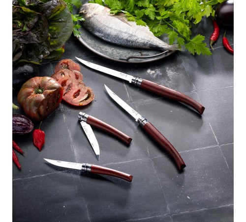 Нож филейный Opinel №15, нержавеющая сталь, рукоять бубинга