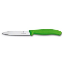 Нож для овощей VICTORINOX SwissClassic, 10 см, зелёный