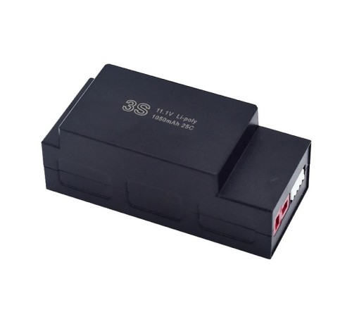 Аккумулятор Li-Po 1050mAh, 11,1V, 25C, T‐plug для автомоделей MJX 16108/16207