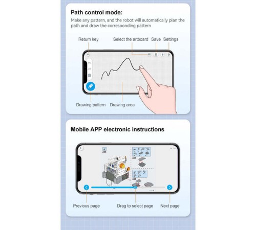 Конструктор CaDA робот PiccasBot