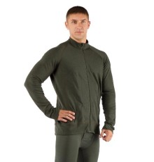 Футболка  мужская OLE/ дл. рукав/ шерсть 260/ зеленый/ L, OLE6262L