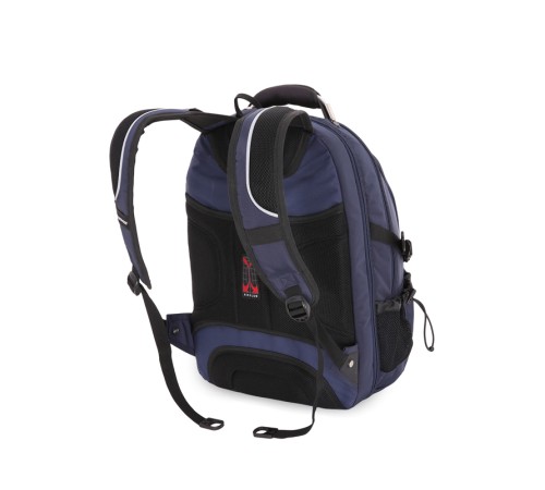 Рюкзак WENGER,15”, синий/серебристый, полиэстер 900D/М2 добби, 34x23x48 см, 38 л